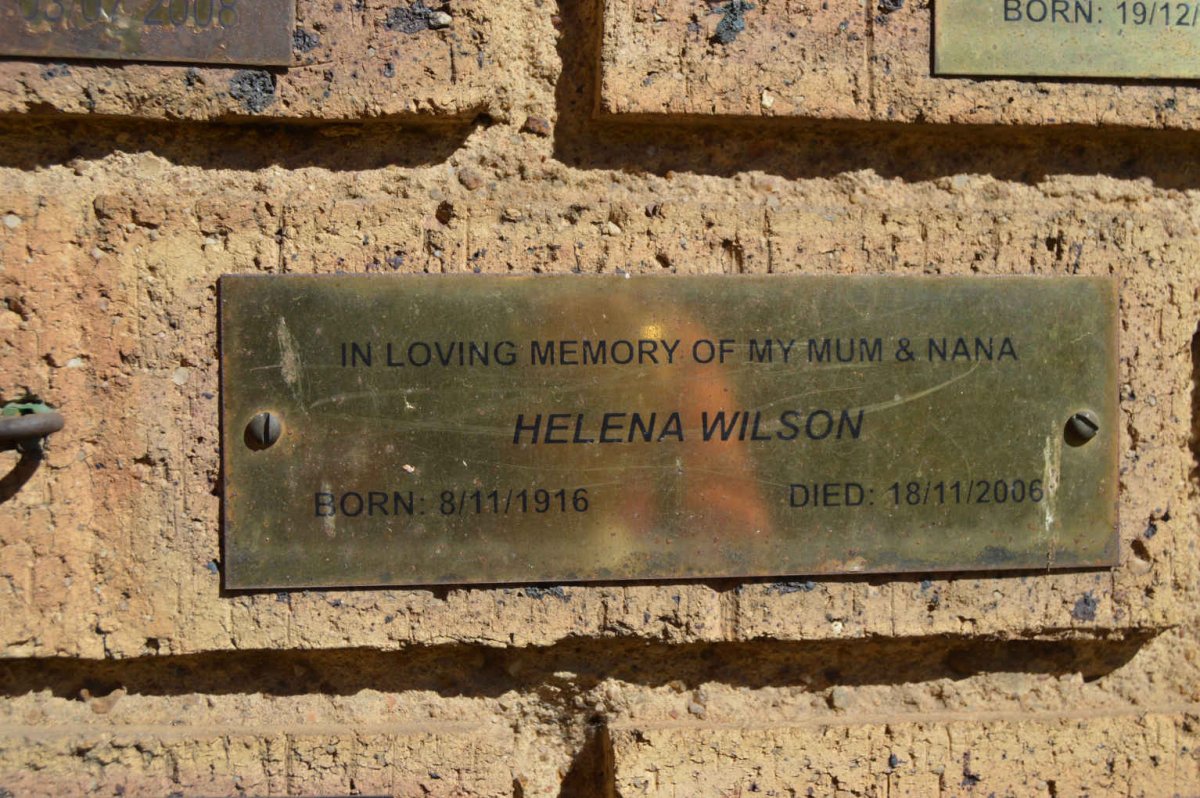 WILSON Helena 1916-2006