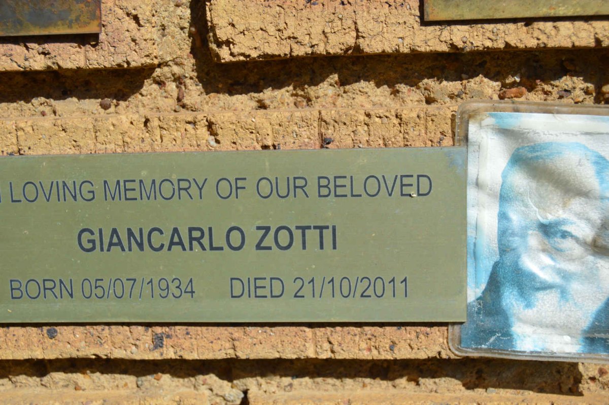 ZOTTI Giancarlo 1934-2011