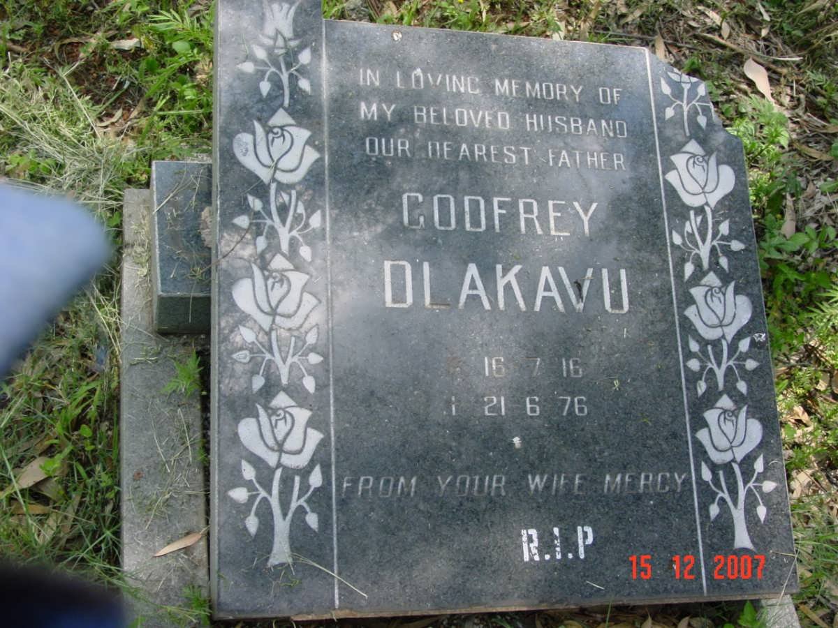 DLAKAVU Godfery 1916-1976