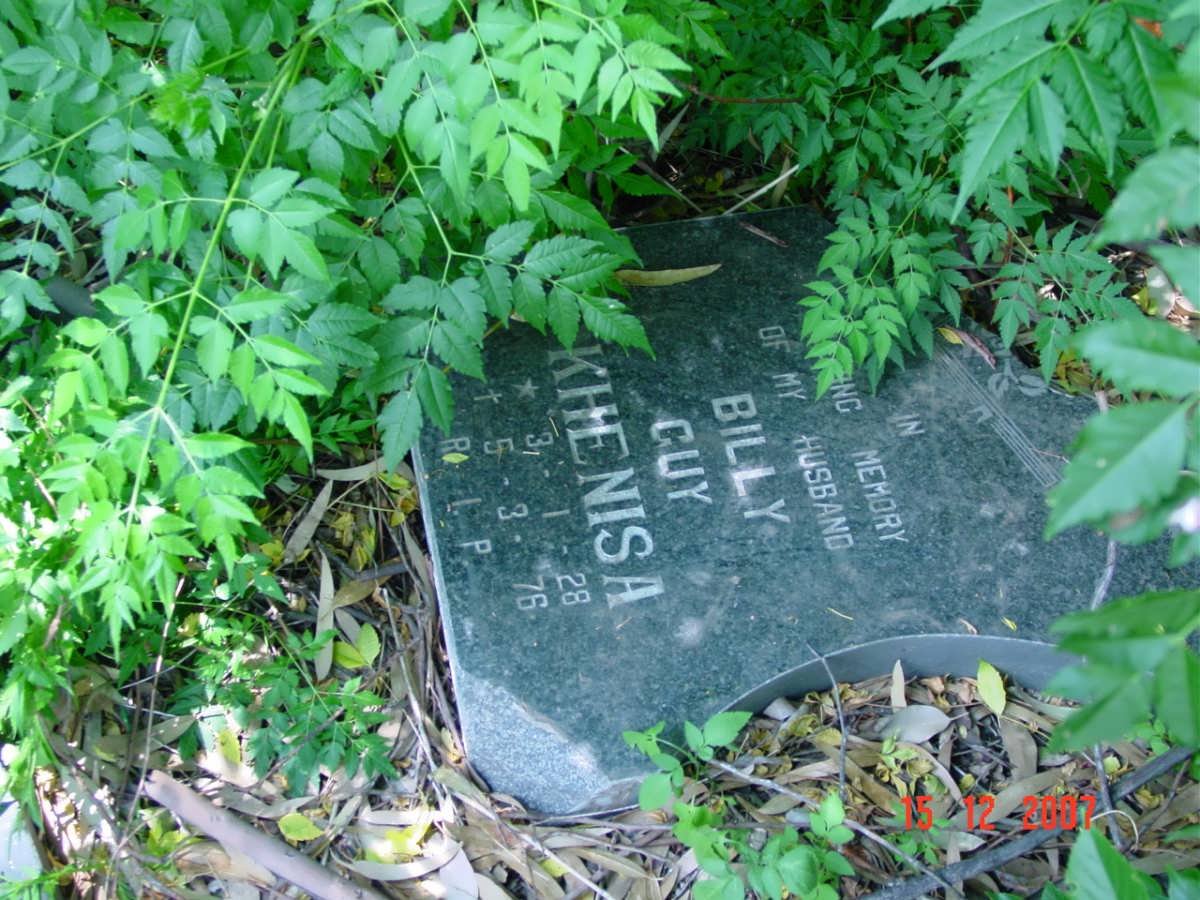KHENISA Billy Guy 1928-1976