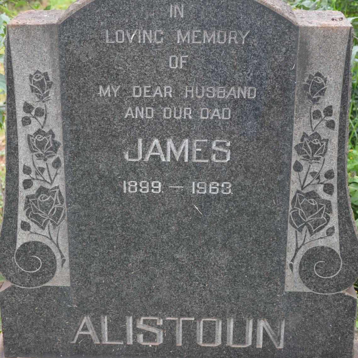 ALISTOUN James 1899-1963