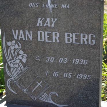 BERG Kay, van der 1936-1995