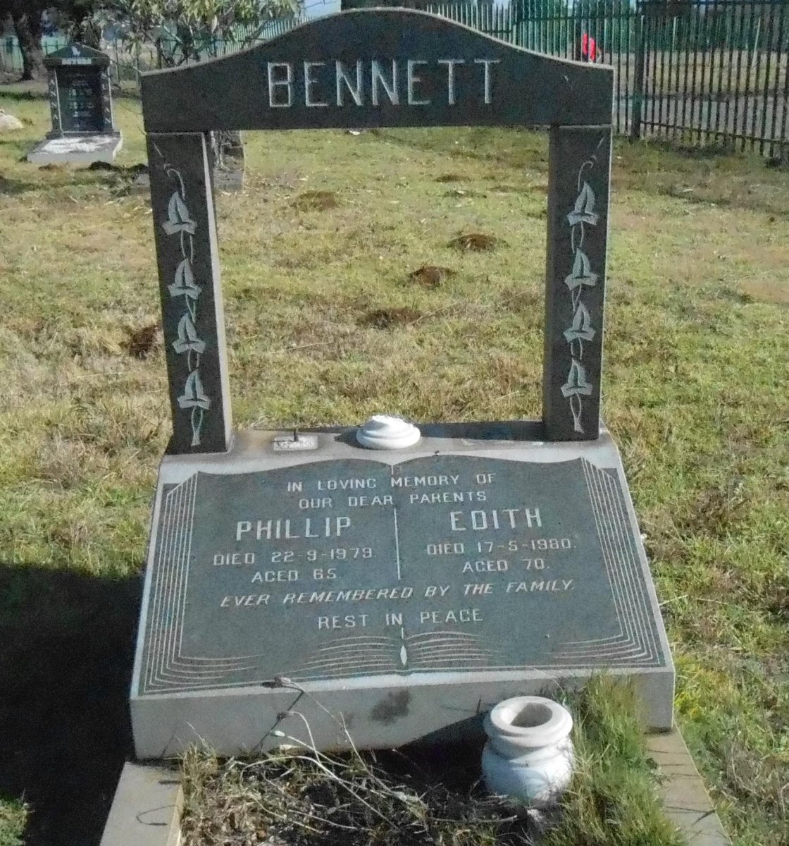 BENNETT Phillip -1979 &amp; Edith -1980