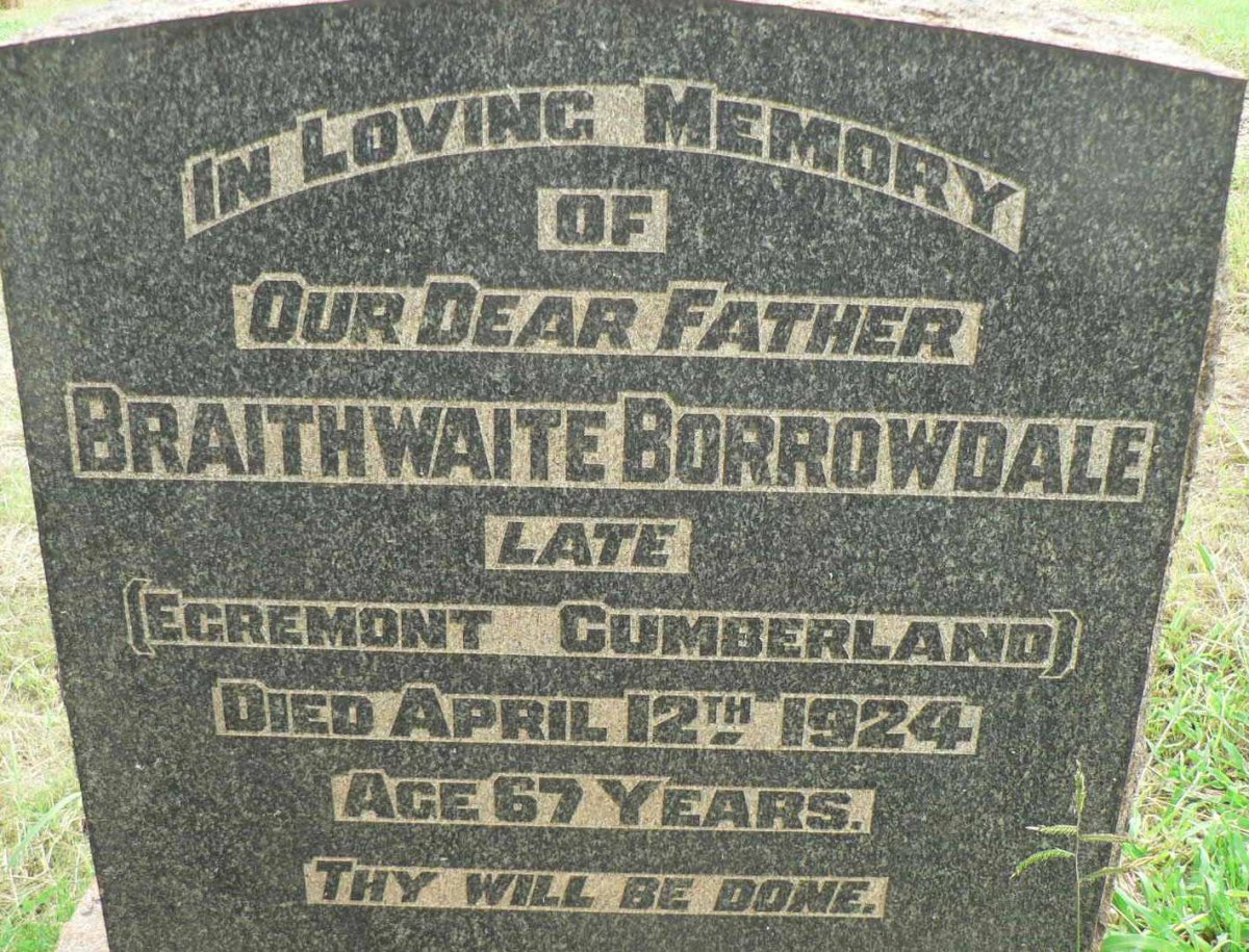 BORROWDALE Braithwaite -1924