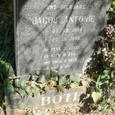 BOTES Jacob Antonie 1948-1995