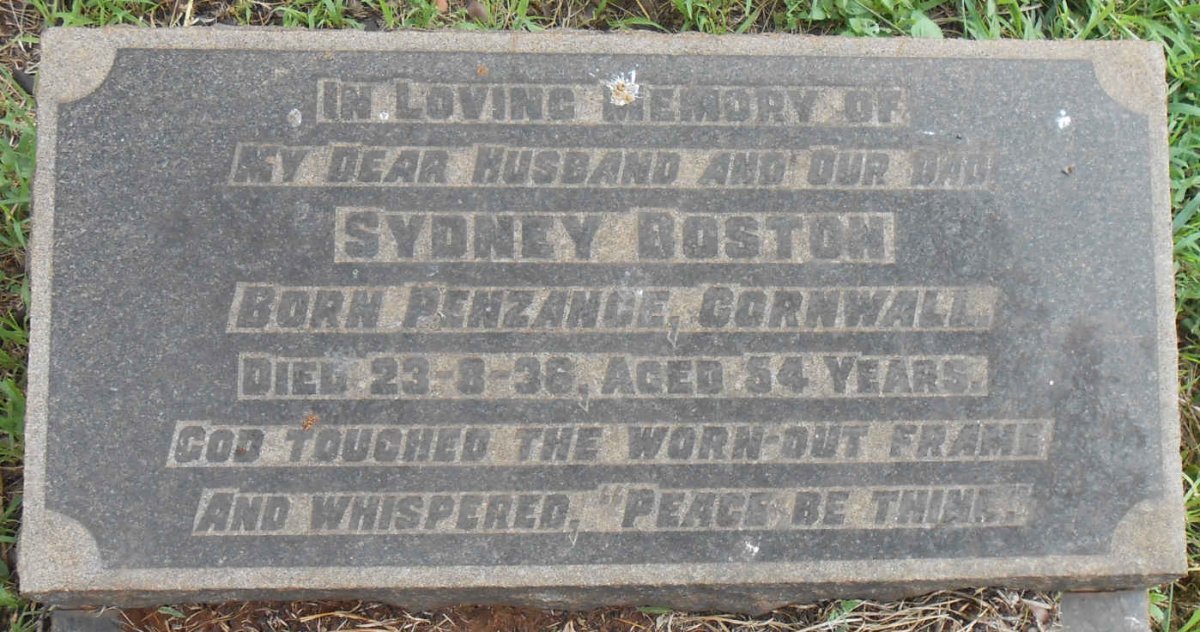 BOSTON Sydney -1936