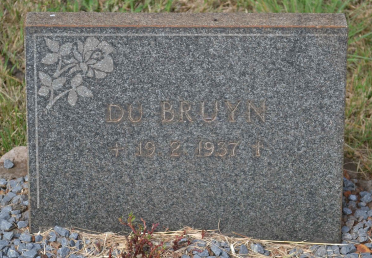 BRUYN ?, du -1937