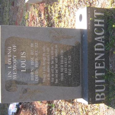 BUITENDACHT Louis 1951-1999