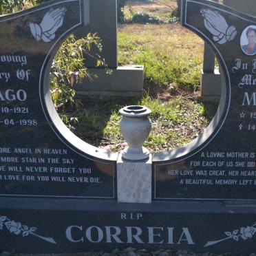 CORREIA Tiago 1921-1998 &amp; Maria 1939-2009