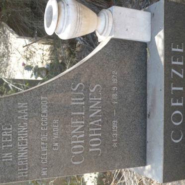 COETZEE Cornelius Johannes 1919-1972