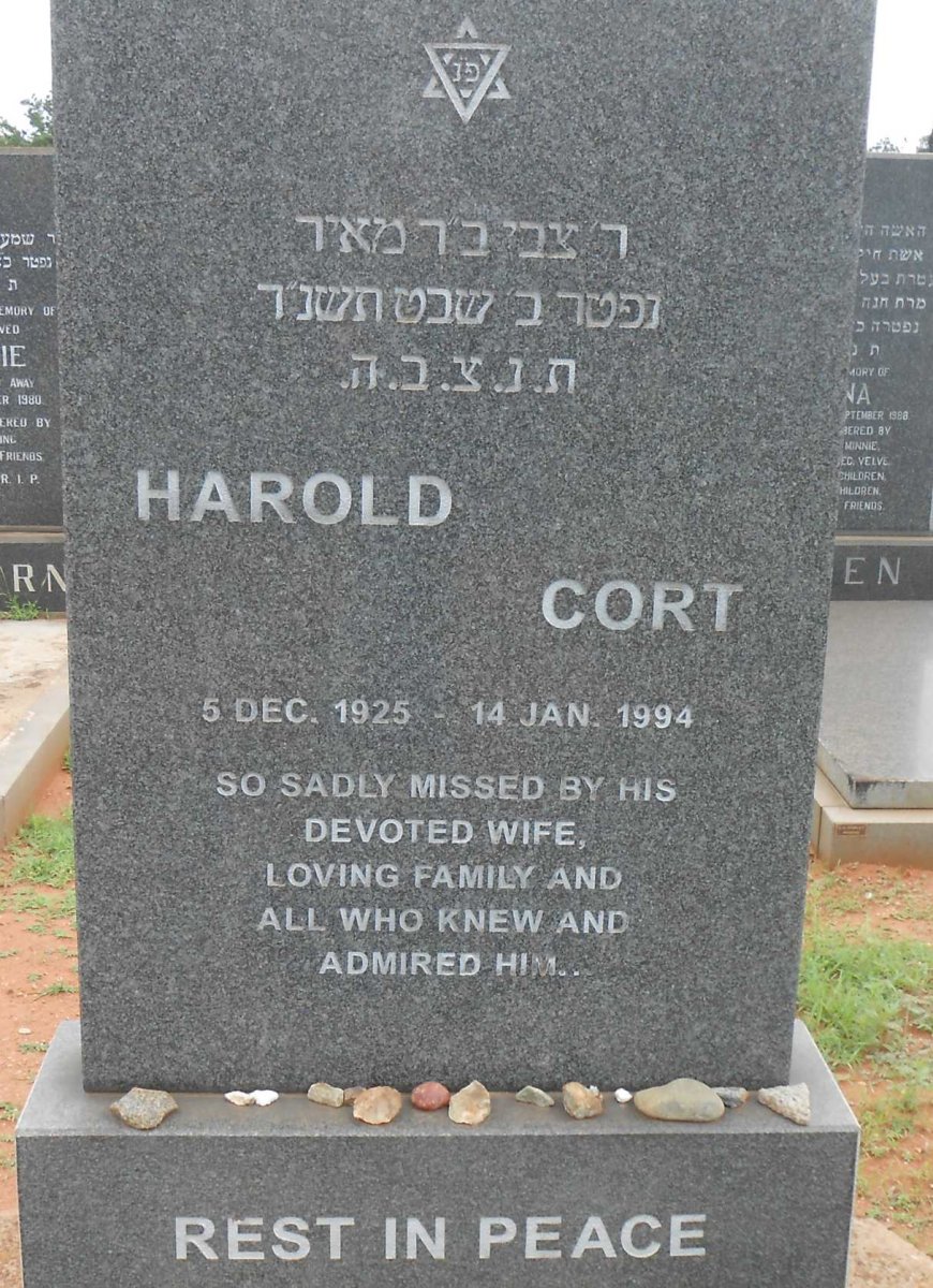 CORT Harold 1925-1994
