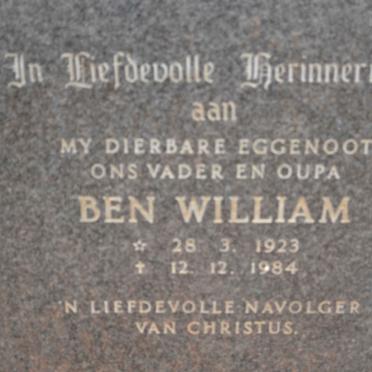 DICKS Ben William 1923-1984