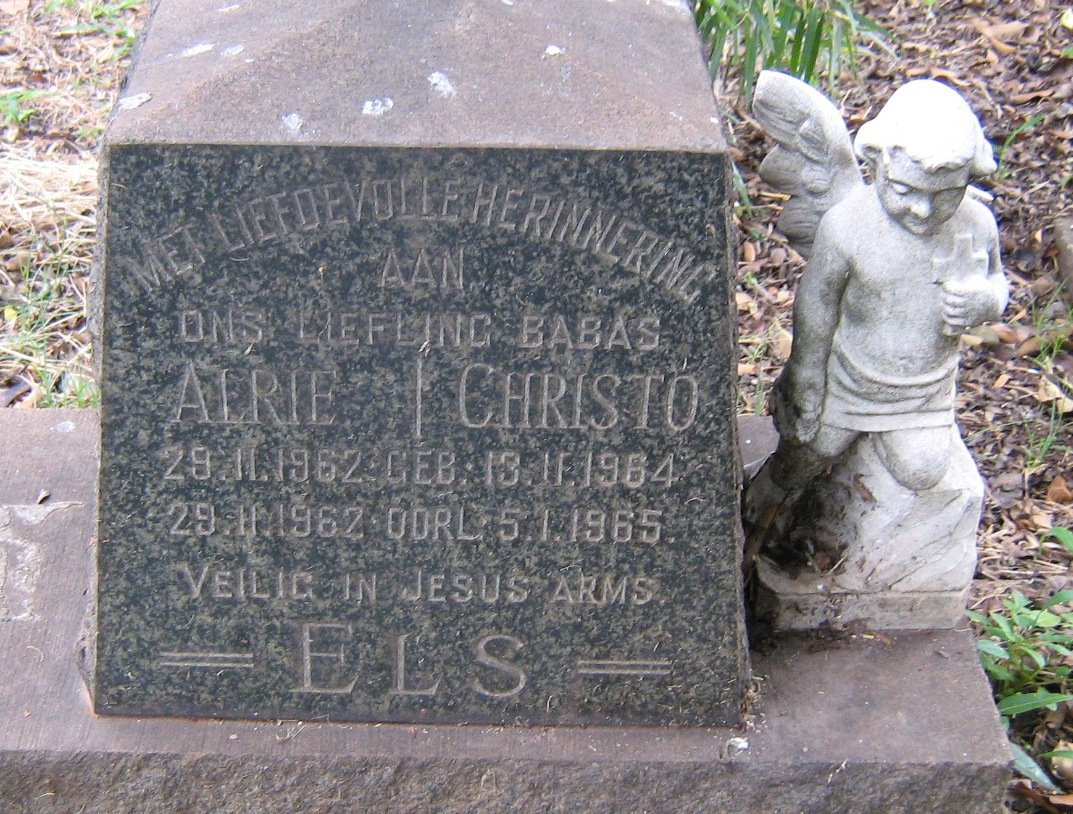ELS Alrie 1962-1962 :: ELS Christo 1964-1965