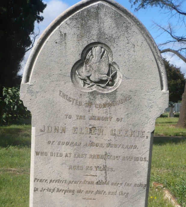 GEEKIE John Elder -1905