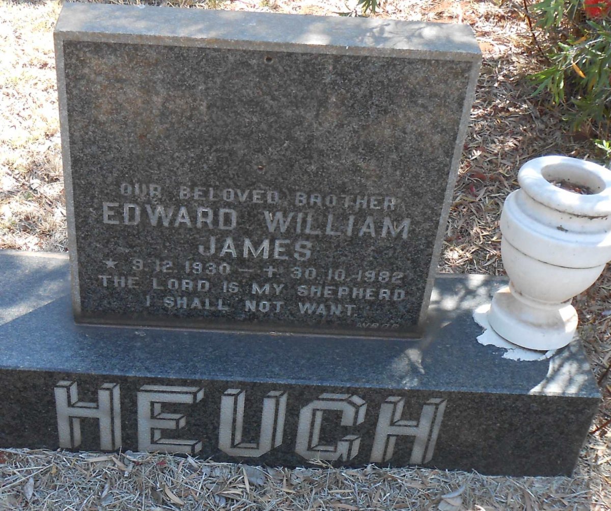 HEUGH Edward William James 1930-1982