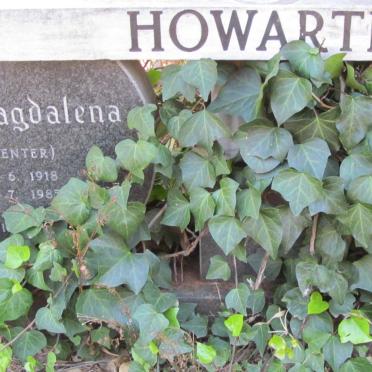 HOWARTH Victor Francis 1916-1993 &amp; Anna Magdalena VENTER 1918-1985