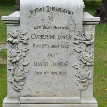 JONES David -1937 &amp; Catherine -1927