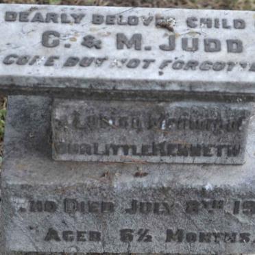 JUDD Kenneth -1905