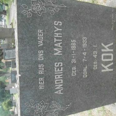 KOK Andries Mathys 1865-1933