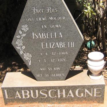 LABUSCHAGNE Isabella Elizabeth 1908-1976