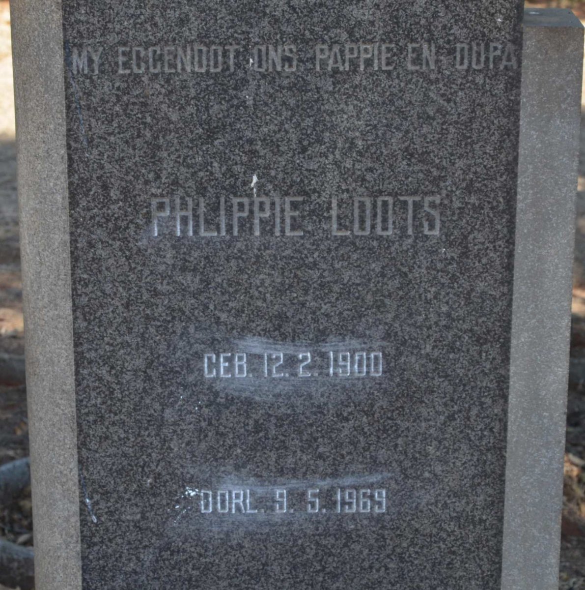 LOOTS Phlippie 1900-1969