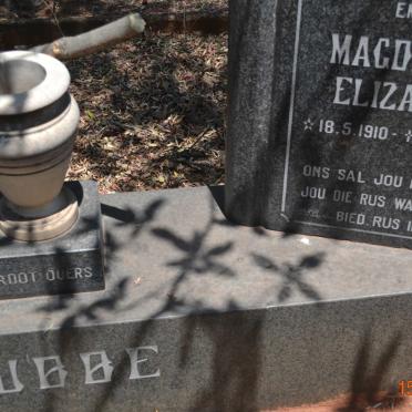 LUBBE Magdalena Elizabeth 1910-1995