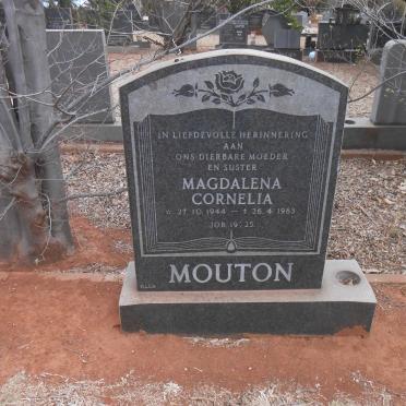 MOUTON Magdalena Cornelia 1944-1983