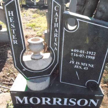 MORRISON Hester Catharina 1922-1998