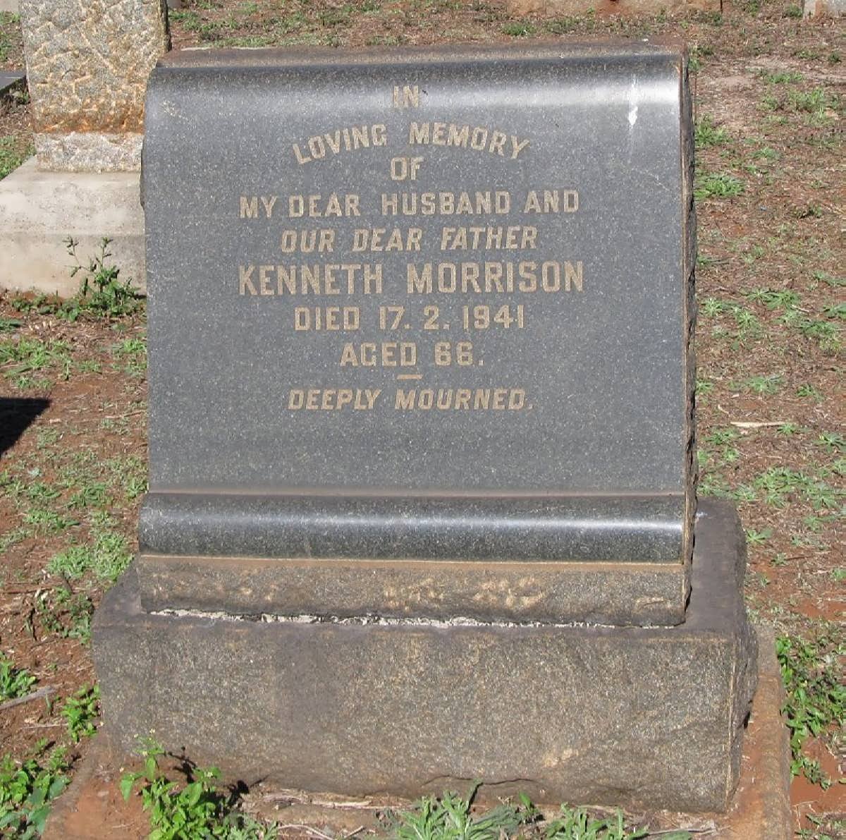 MORRISON Kenneth -1941