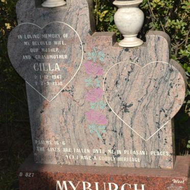 MYBURGH Cilla 1947-1998