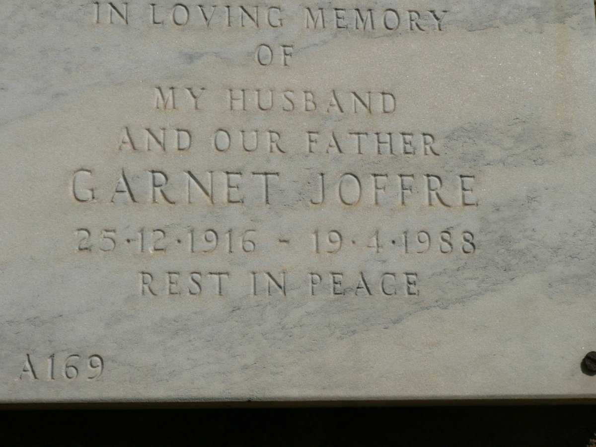 GARNET Joffre 1916-1988