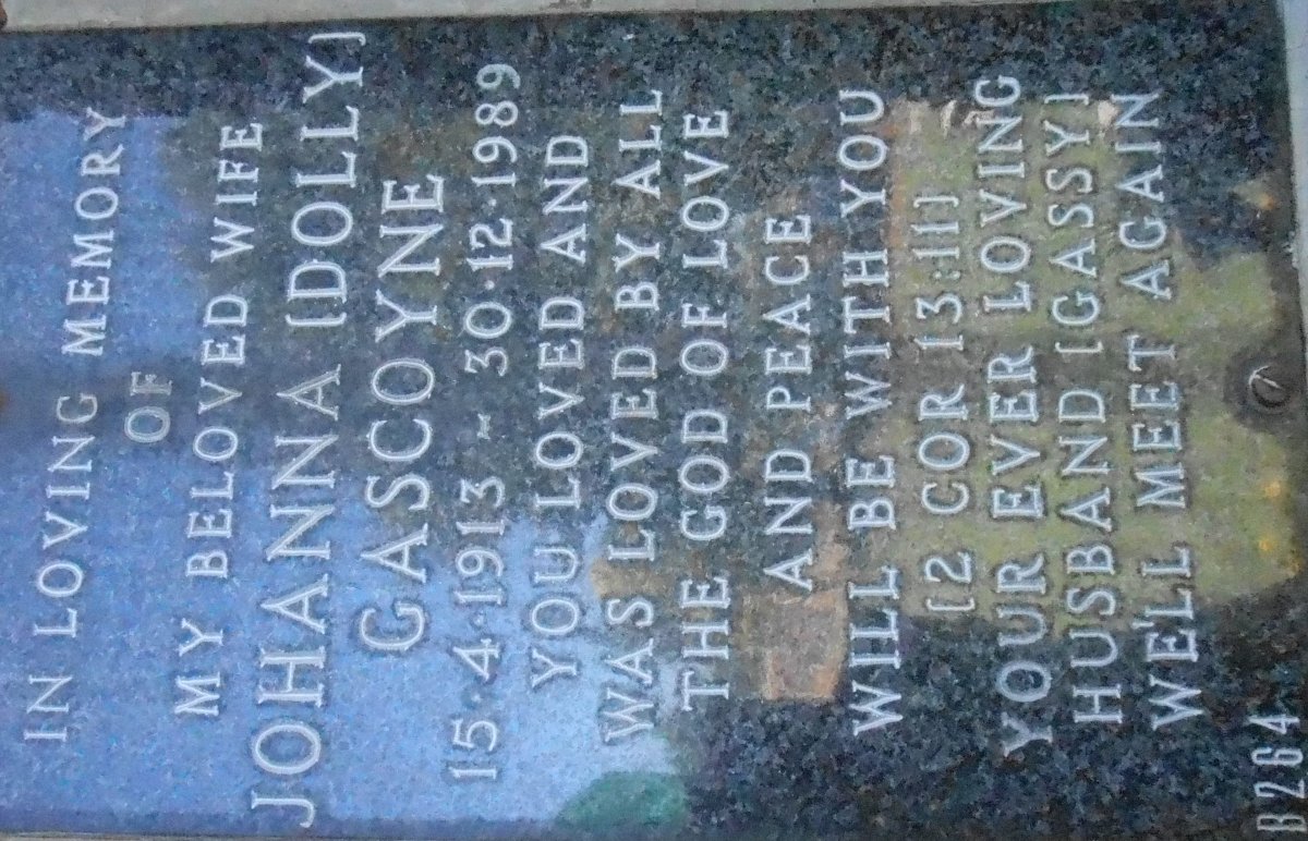 GASCOYNE Johanna 1913-1989