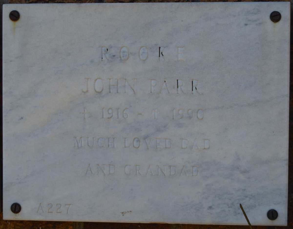 ROOKE John Parr 1916-1990