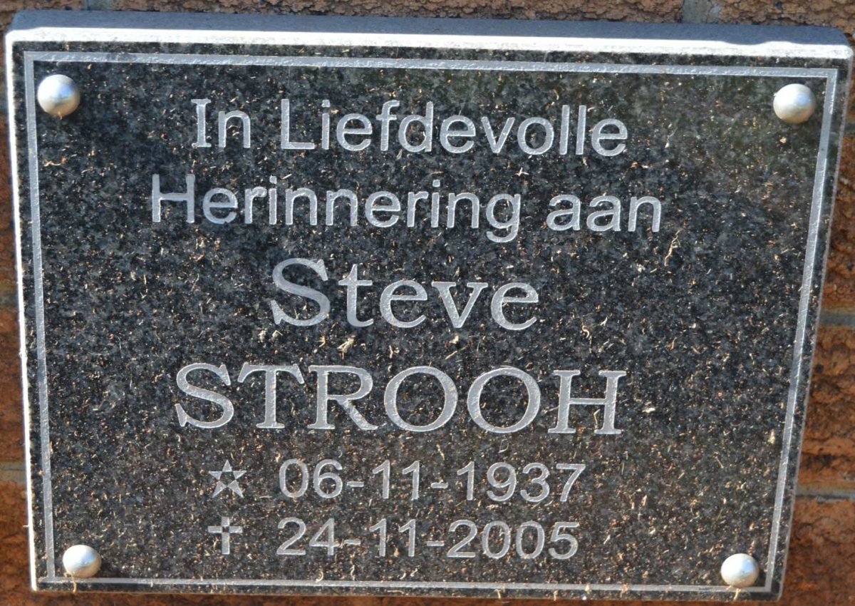STROOH Steve 1937-2005