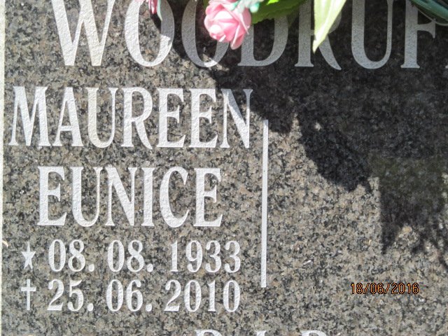 WOODRUFF Maureen Eunice 1933-2010