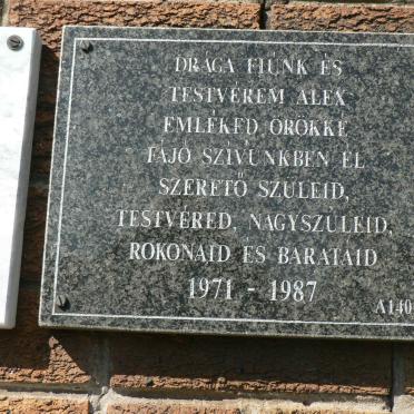 ? Alex 1971-1987