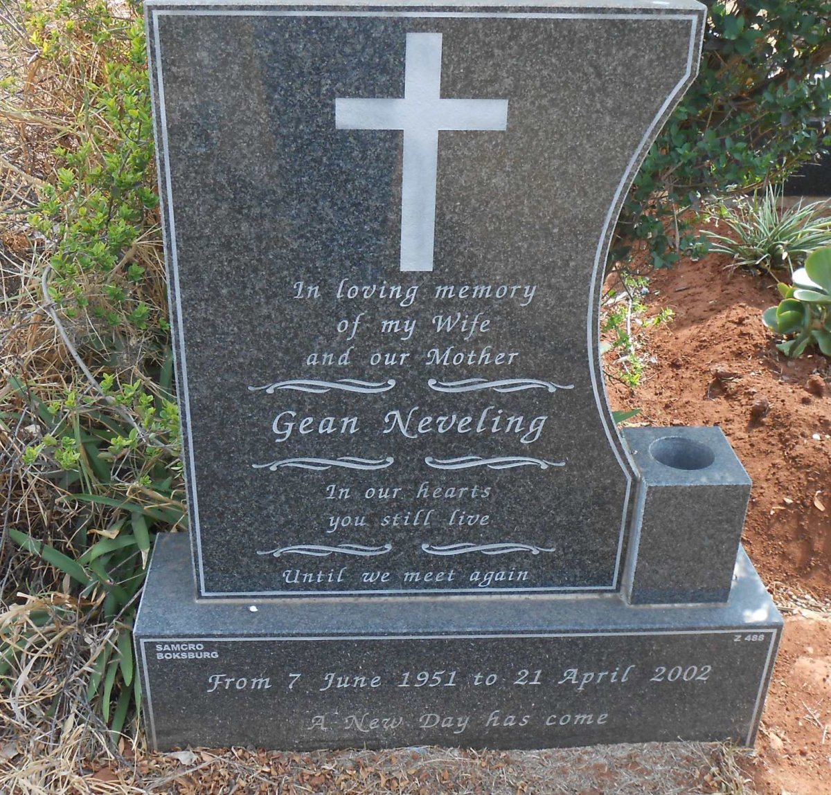 NEVELING Gean 1951-2002