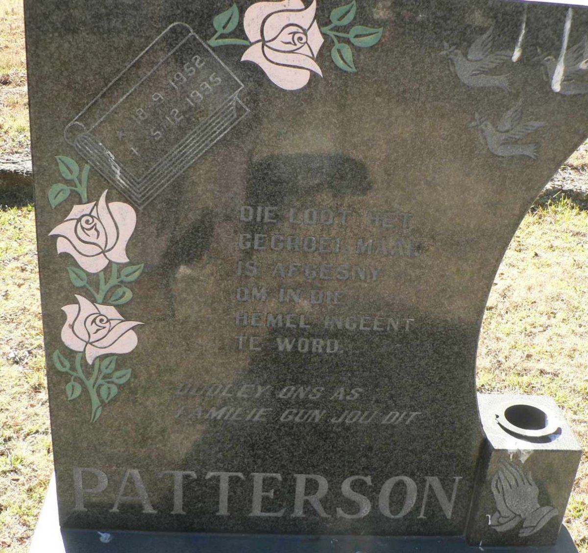 PATTERSON Dudley 1952-1995