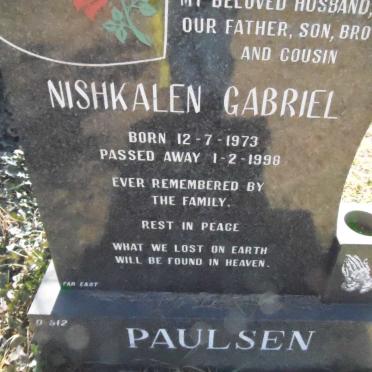 PAULSEN Nishkalen Gabriel 1973-1998