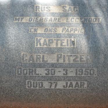 PITZER Carl -1950