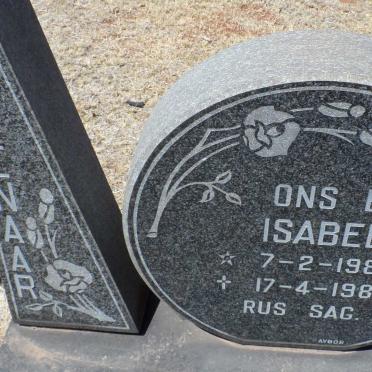 PIENAAR Isabel 1982-1982