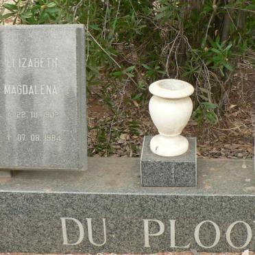 PLOOY Cornelius Johannes Petrus Gerhardus, du 1909-1987 &amp; Elizabeth Magdalena 1903-1984