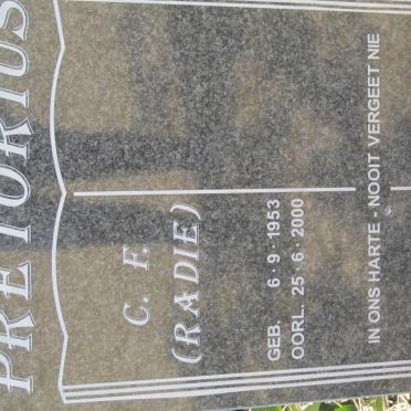 PRETORIUS C.F. 1953-2000