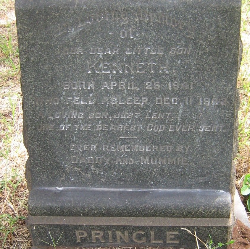 PRINGLE Kenneth 1941-1943