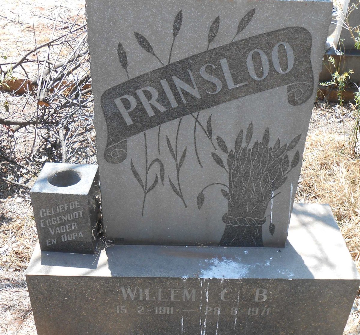 PRINSLOO Willem C.B. 1911-1971