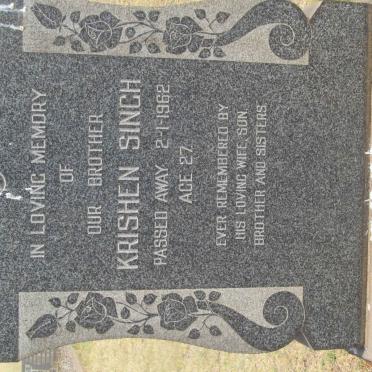 SINGH Krishen -1962
