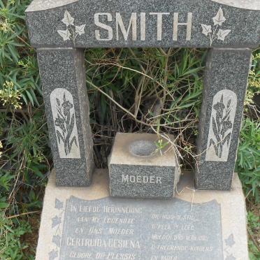 SMITH Gertruida Gesiena nee DU PLESSIS 1887-1951