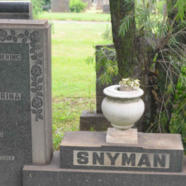 SNYMAN Frans Johannes 1883-1956 &amp; Johanna Catharina DU PREEZ 1896-1970