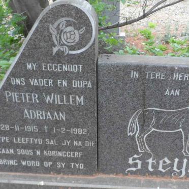 STEYN Pieter Willem Adriaan 1915-1982