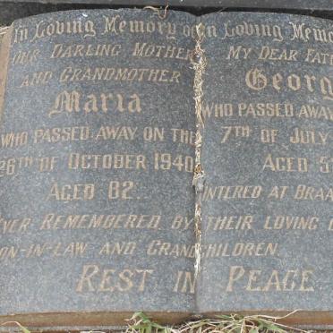 SEEMEL George -1905 &amp; Maria -1940